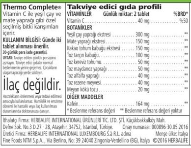 Herbalife Thermo Complete